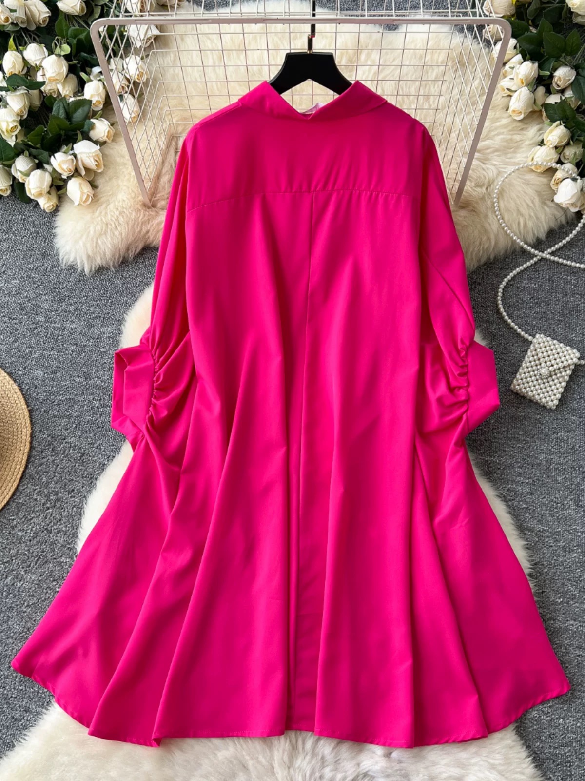 Downtown club shirt dress SD118 images